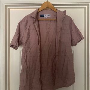 Old Navy Pink Lightweight Shirt Jacket-MENS MEDIUM